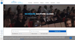 Desktop Screenshot of dauphine-alumni.org